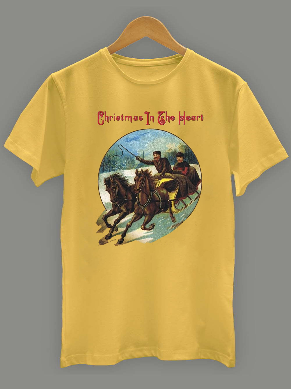 Bob Dylan Christmas in the Heart Shirt S-234XL Gift Xmas Yelow shirt D1080