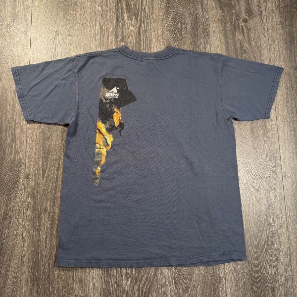 Y2K Eastern Mountain Sports EMS Rock Climbing School Graphic T-Shirt Medium