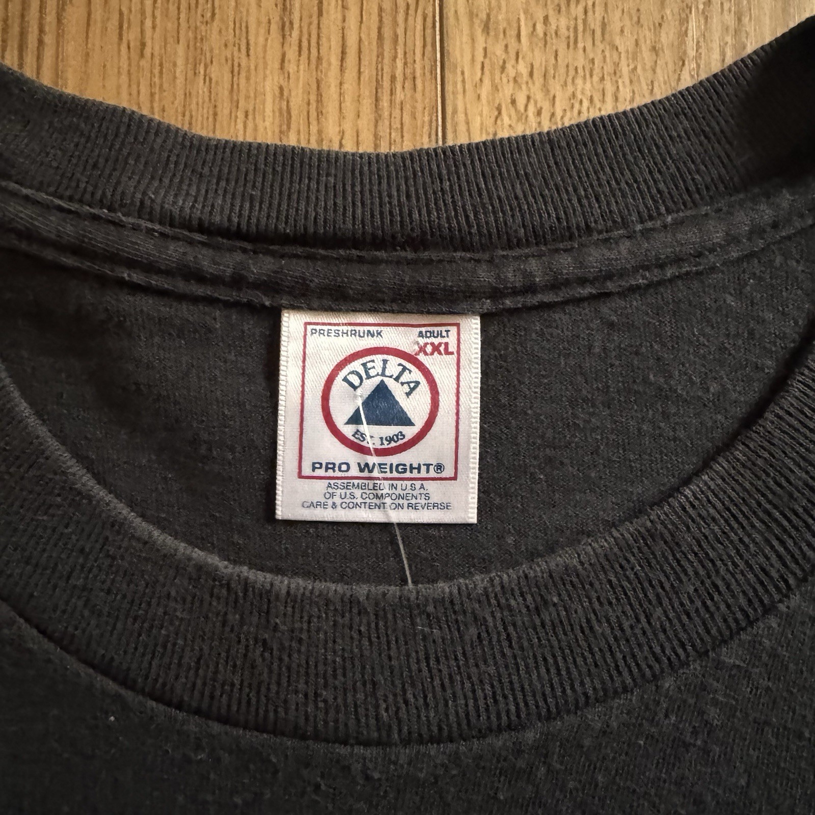 Vintage Living Epistles Public Display Jesus Black Mens XL Shirt USA Lightning