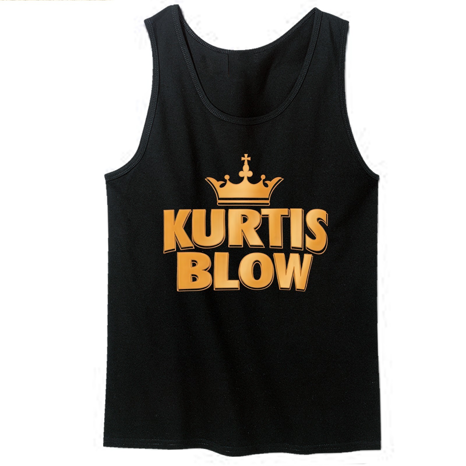Kurtis Blow Rap King Tank Top, Retro Kurtis Blow Unisex Tanks for Hip Hop Fans