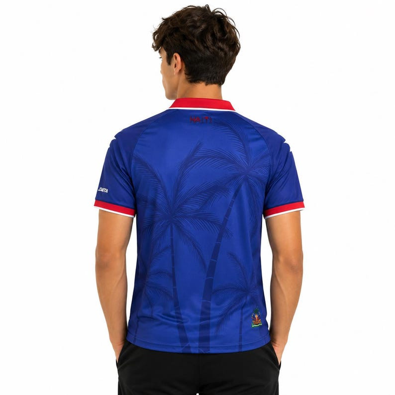 Haiti Football Jersey 2026 World Cup Fan Shirt Blue Soccer Jersey Gift for Him