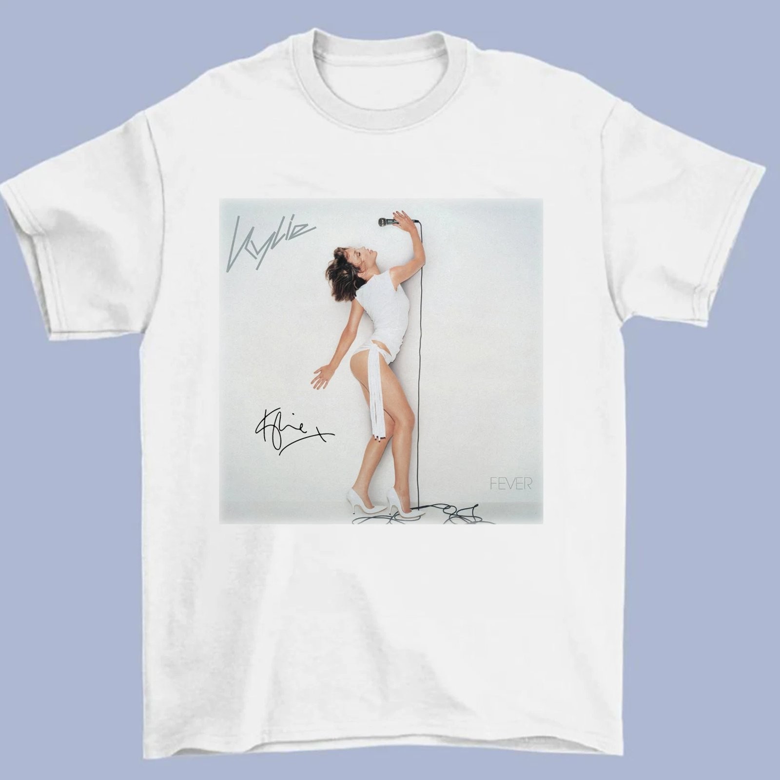 Kylie Minogue Fever Retro Graphic Tee Unisex Cotton Gift Fan