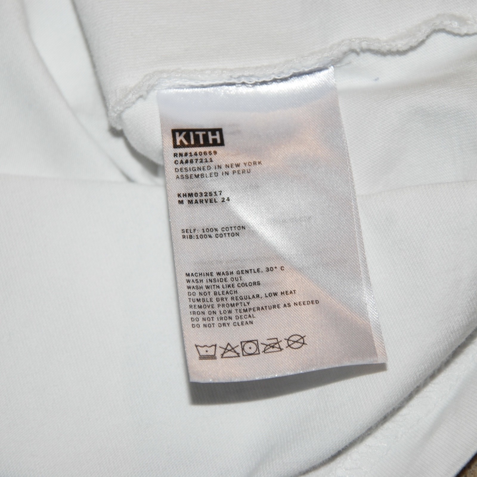 KITH x Marvel sz XL Otto “Doc Ock” White T-Shirt Doctor Octopus READ