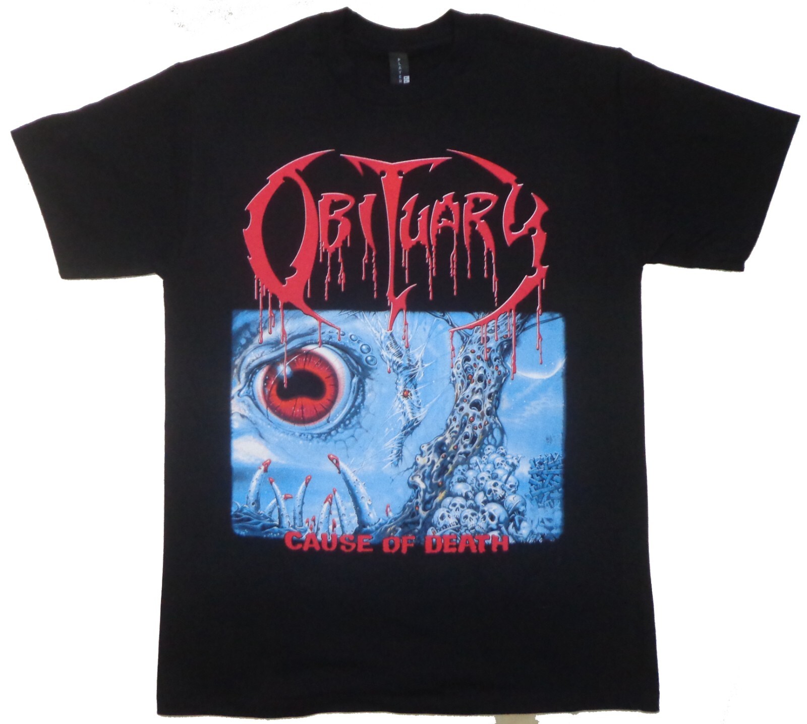 OBITUARY – Cause Of Death – T SHIRT S-M-L-XL-2XL Brand New T Shirt
