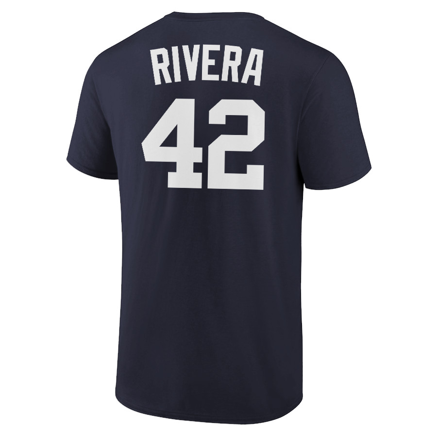 Mariano Rivera T-Shirt New York Yankees Player Name and Number Soft Jersey Tee