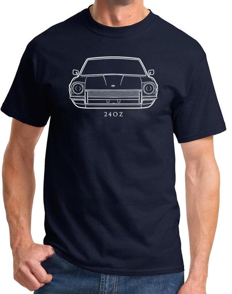 Datsun 240Z Sports Car Classic Front End Design Tshirt NEW Colors