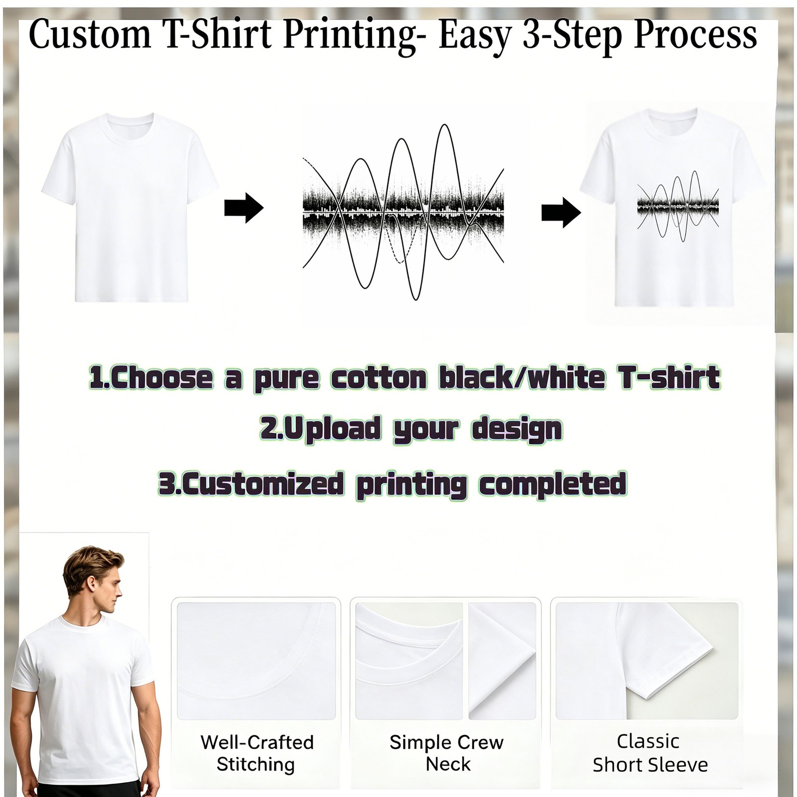 Personalized Custom Pet Name Cat Parent T-Shirt Casual Daily Tee Birthday Gift