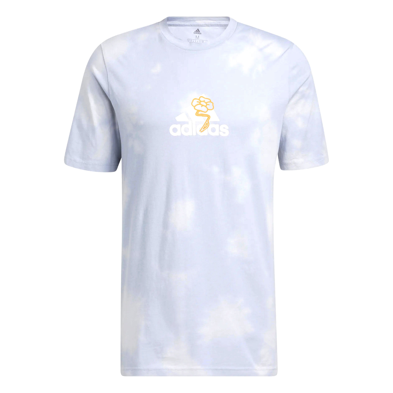 Adidas Men’s Summer Madness TSL Graphic Tee, Halo Silver