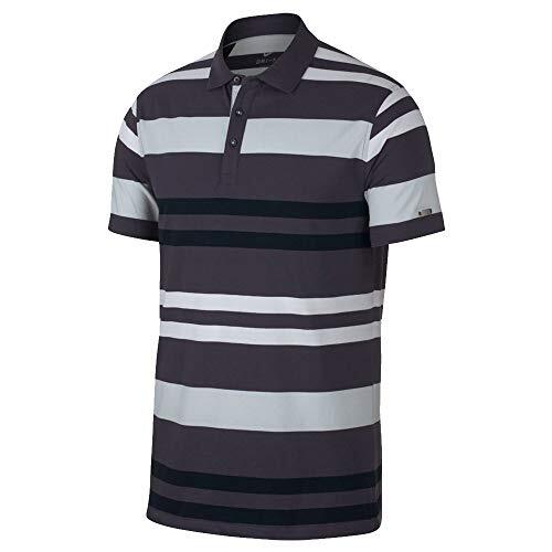 Nike Dry Fit Player YT Stripe OLC Golf Polo 2019 Black Grey Sz XL AV4172 015