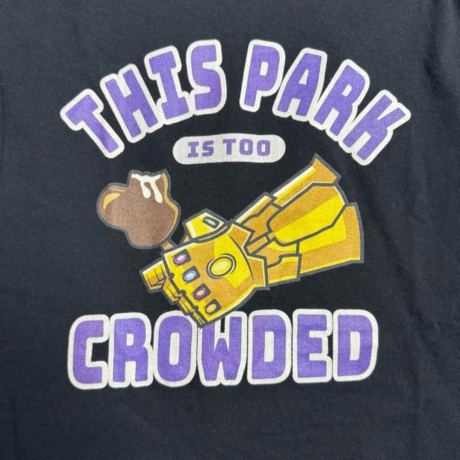Marvel Thanos Infinity Gauntlet Graphic T-Shirt Unisex Large