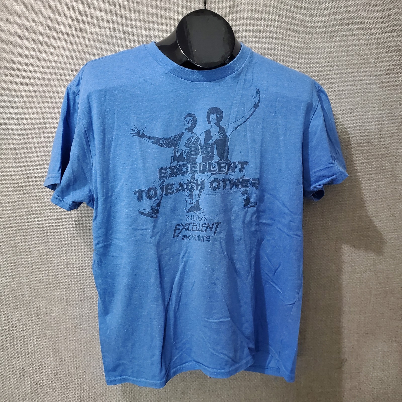 Be Excellent To Each Other Bill & Ted’s Excellent Adventure Movie T-Shirt Blue S