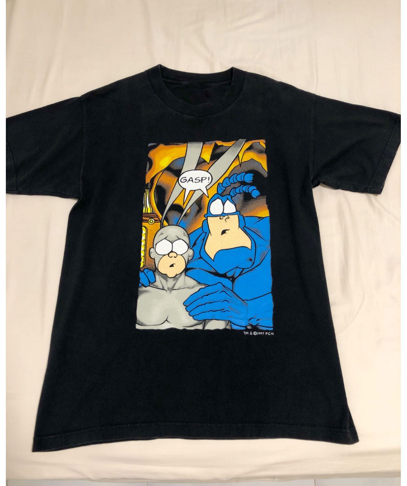 The Tick T- Shirt Short Sleevee Men Tee Shirt All Size S To 5XL