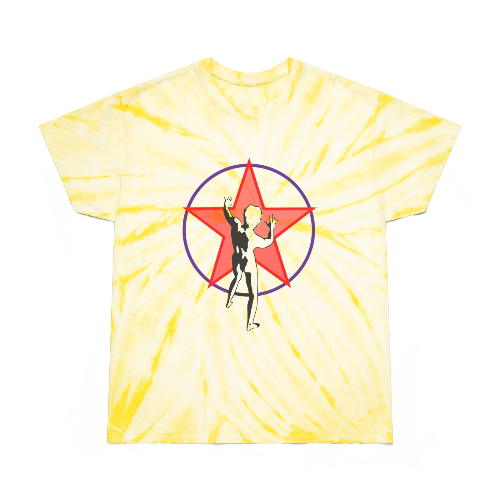 Rush Starman Presto Tour Parking Lot Tie-Dye T-Shirt Replica – 4 color Variation