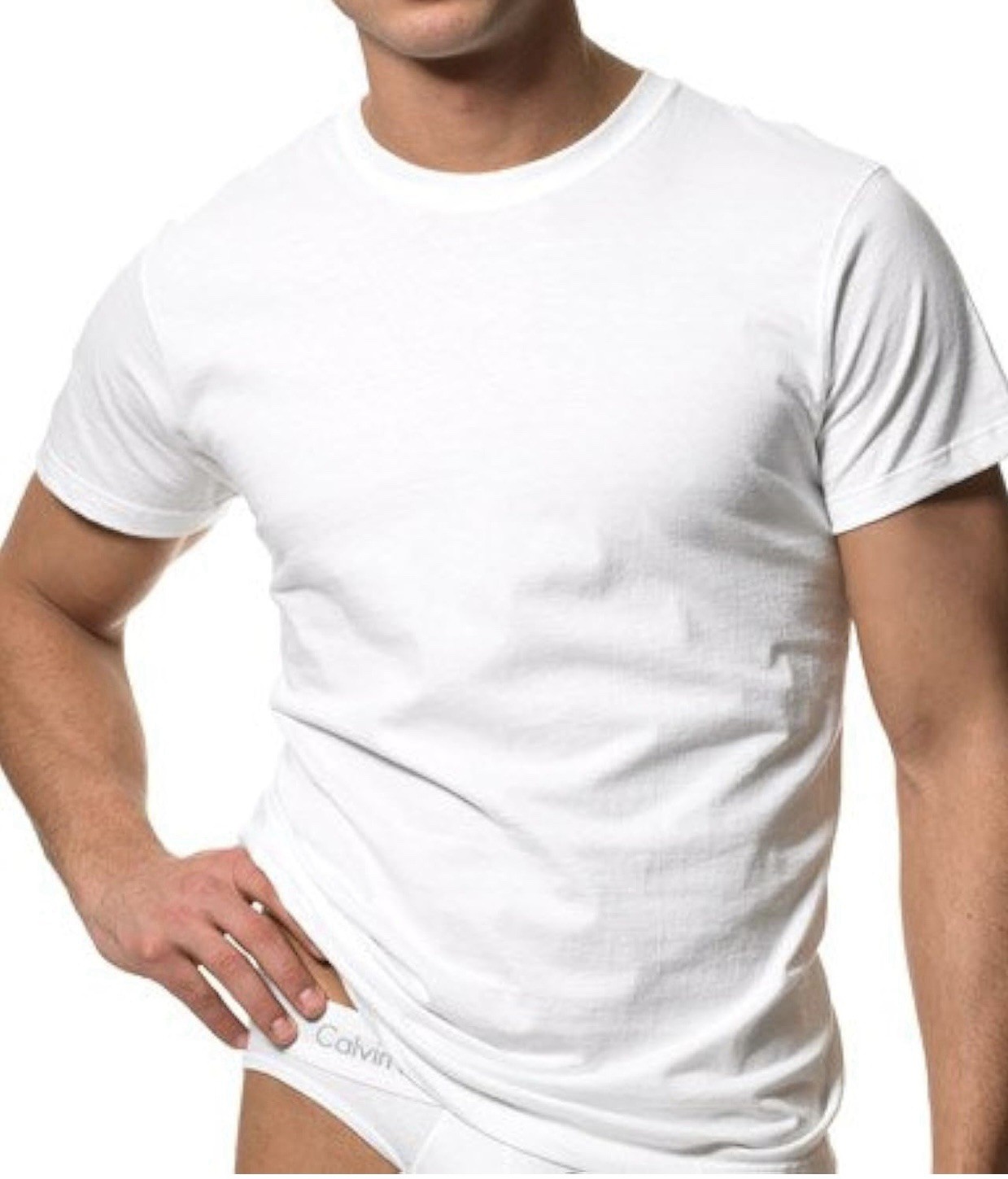 Calvin Klein 3 Pack White Tshirts