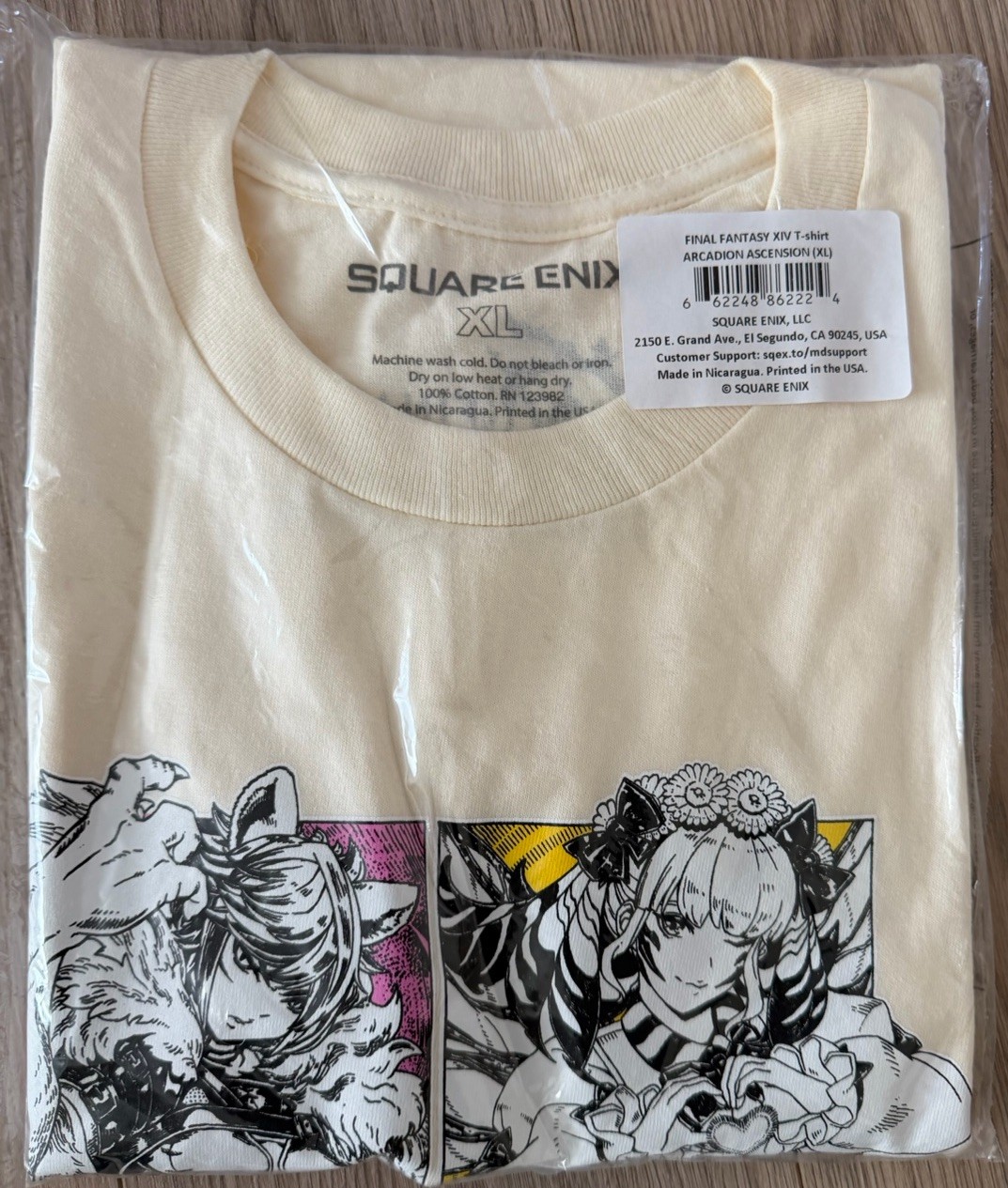 FINAL FANTASY XIV Fanfest 2026 T-SHIRT – ARCADION ASCENSION (XL)