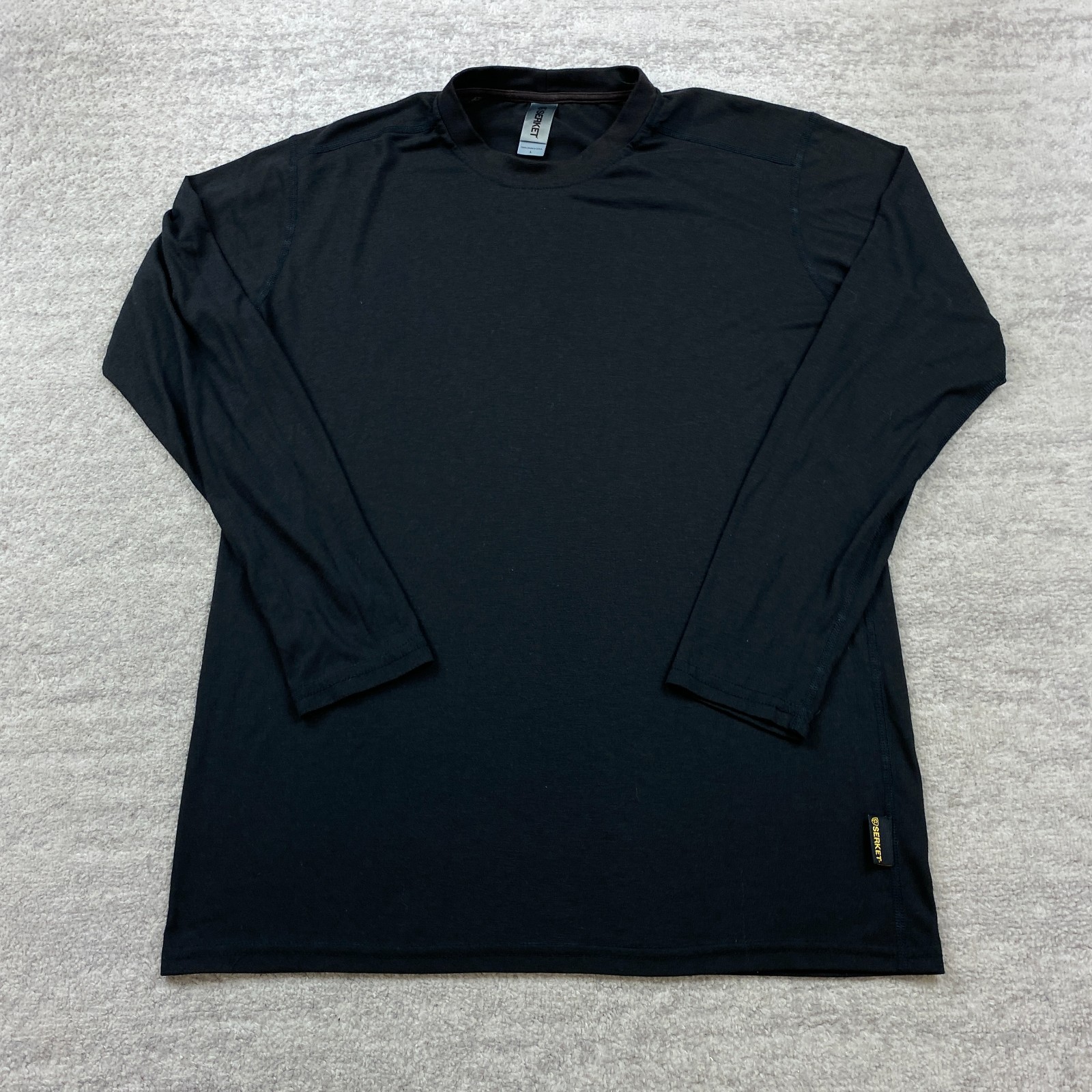Serket FR Shirt Large Black CAT CAL Flame Resistant HRC ARC Workwear USA Mens