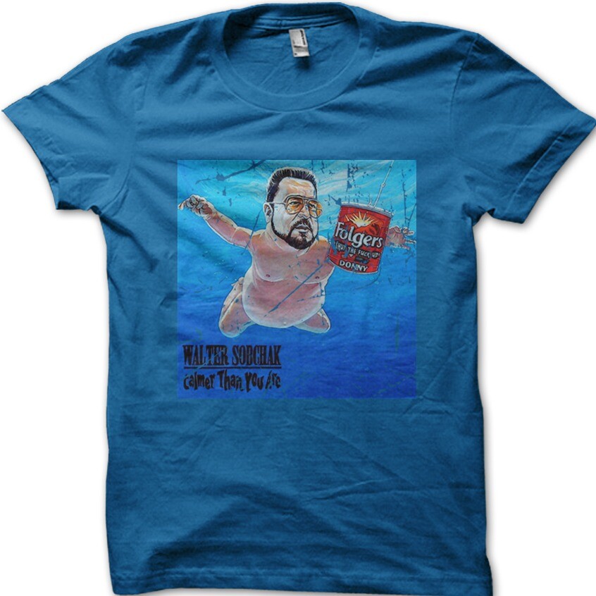 The BIg Lebowski Dude Walter Sobchak Waltvana Vintage printed t-shirt 9010