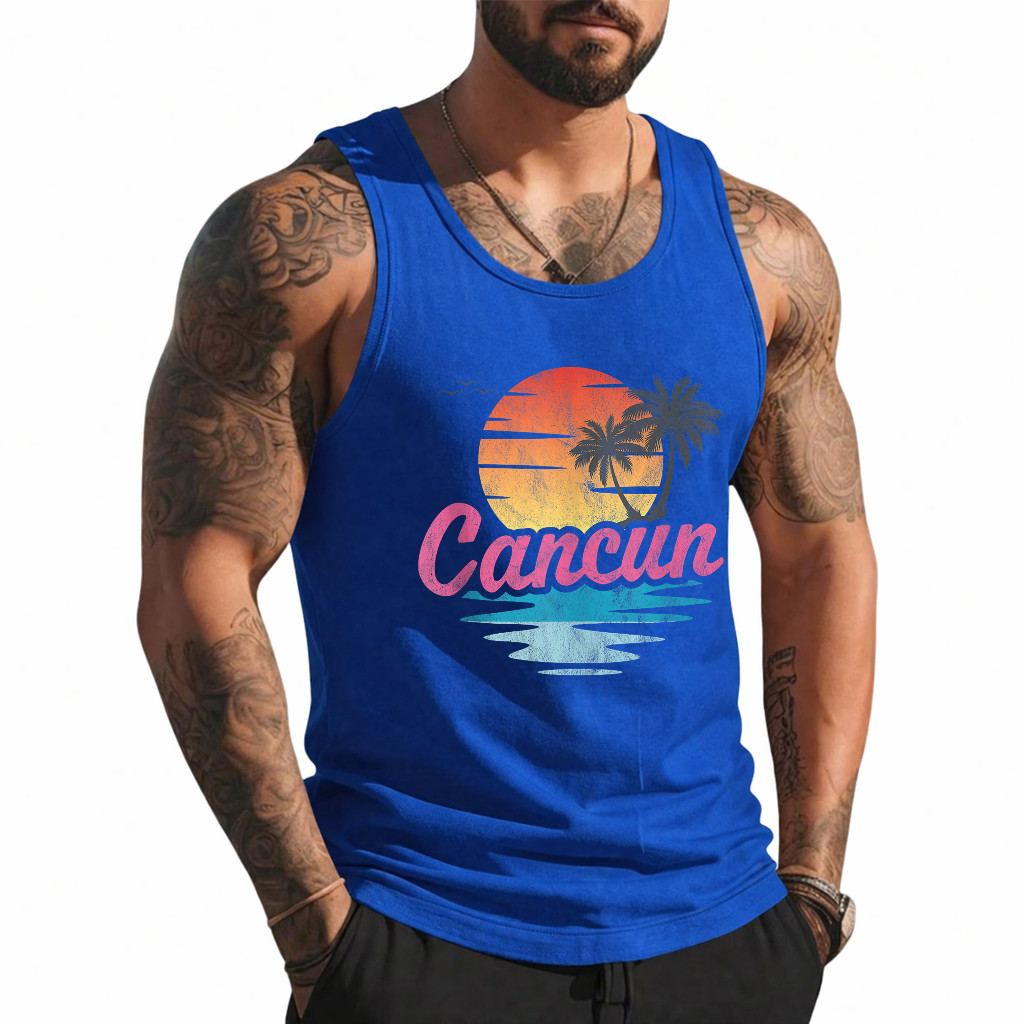 Cancun Summer Vacation Tank Top