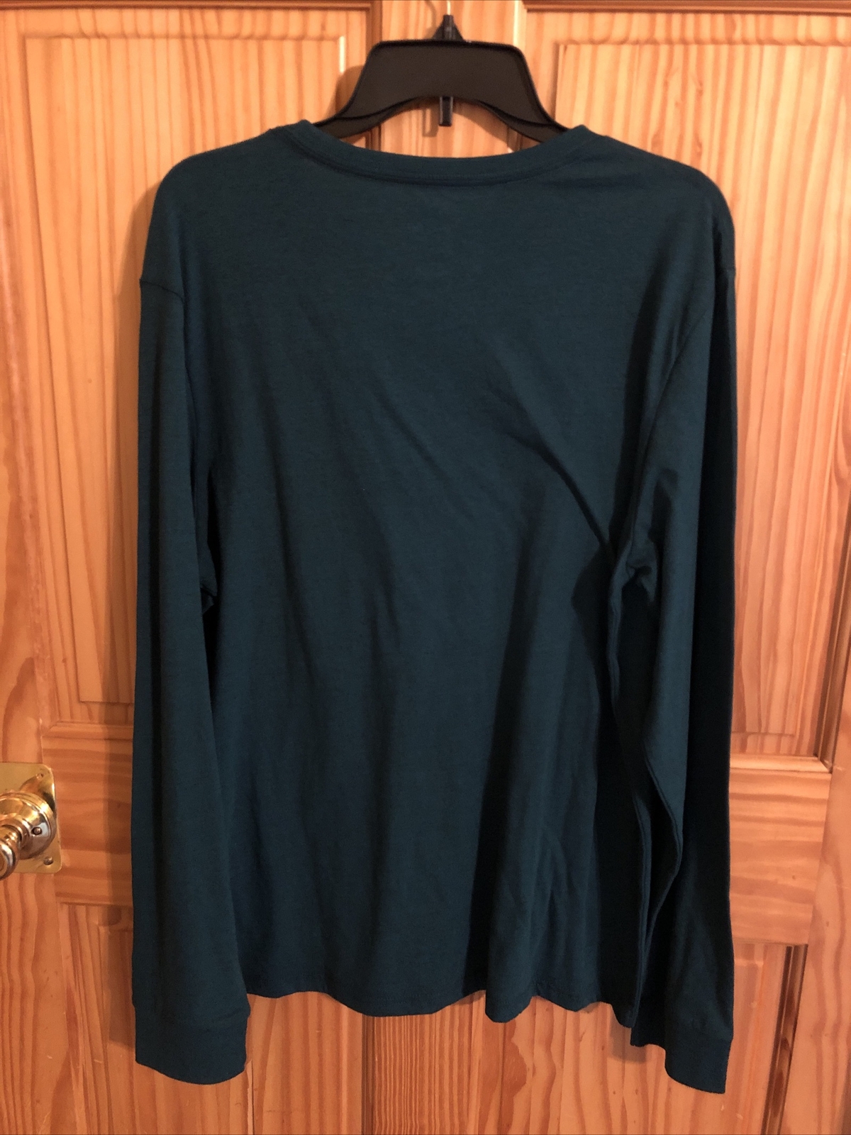 Urban Pipeline LS Tee Shirt Large Green Mens $20 (s-blk-50-21)