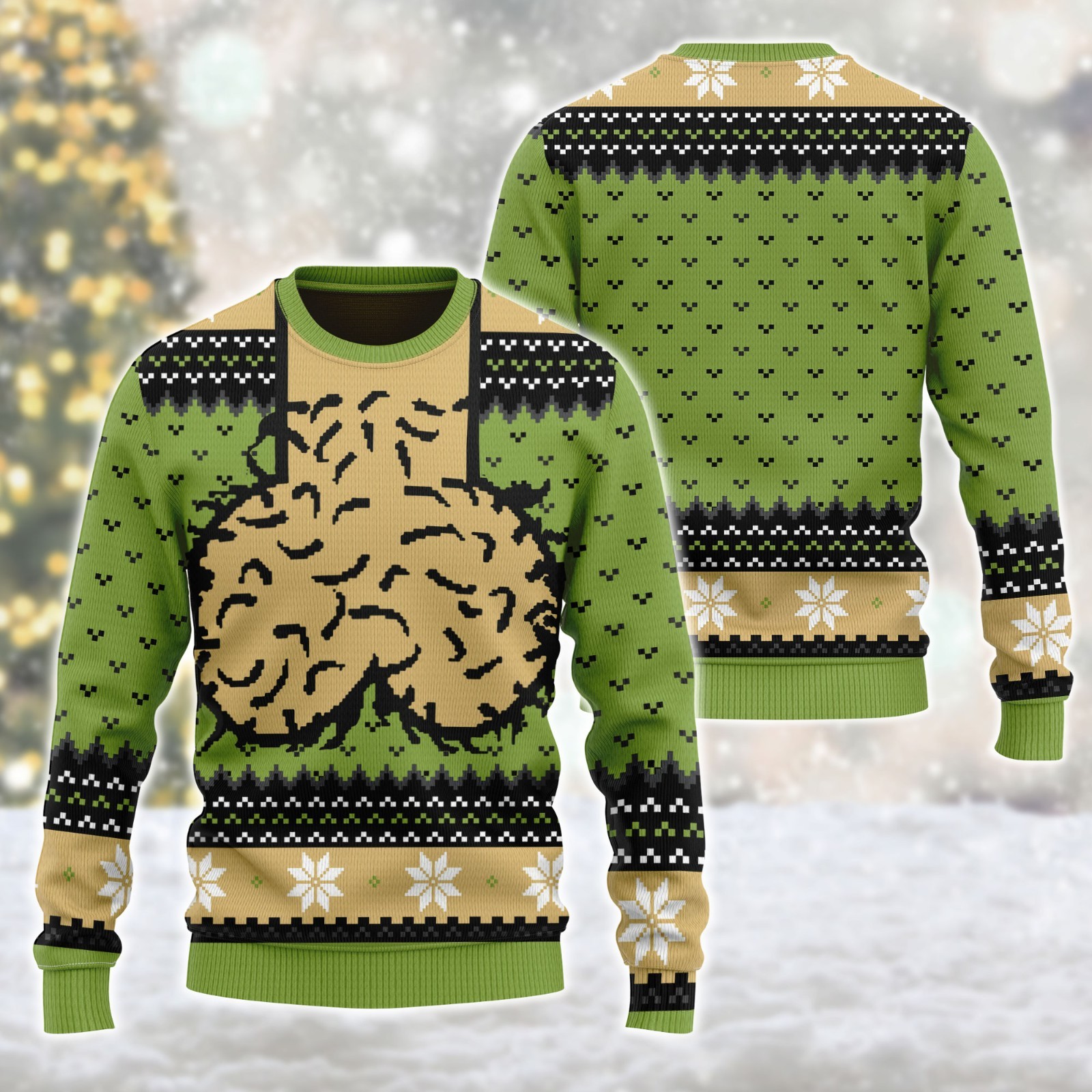 Funny Meme Ugly Christmas Holiday Sweater, Meme Ugly Christmas Sweater