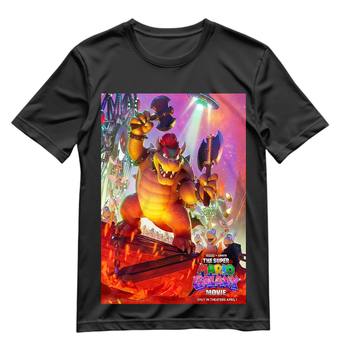 The Super Mario Galaxy Movie T Shirt S-XXXL Super Mario Movie Graphic Shirt #5