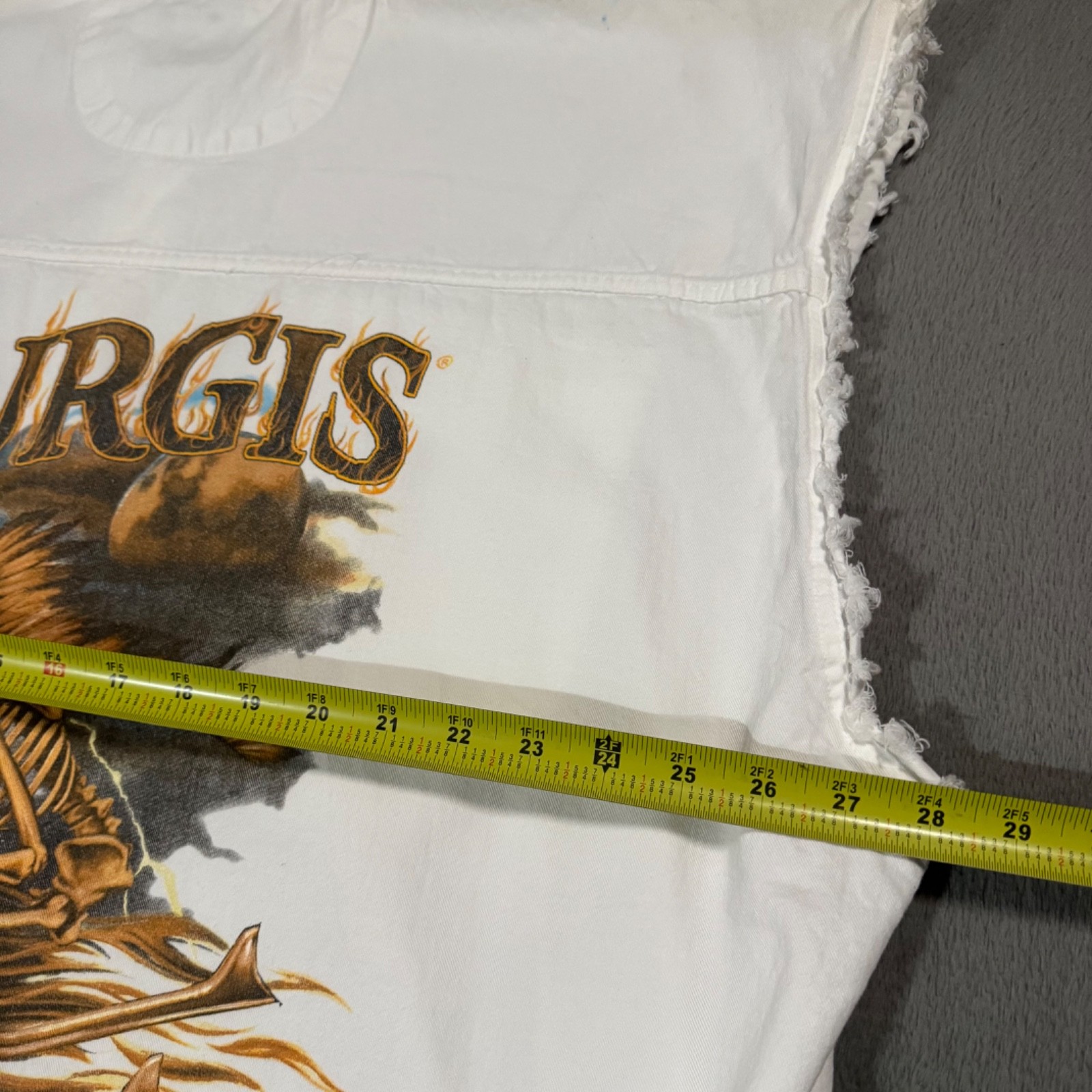 Sturgis Motorcycles Black Hills Rally Vtg 3D Skeleton Horse Tank Top T Shirt 5XL