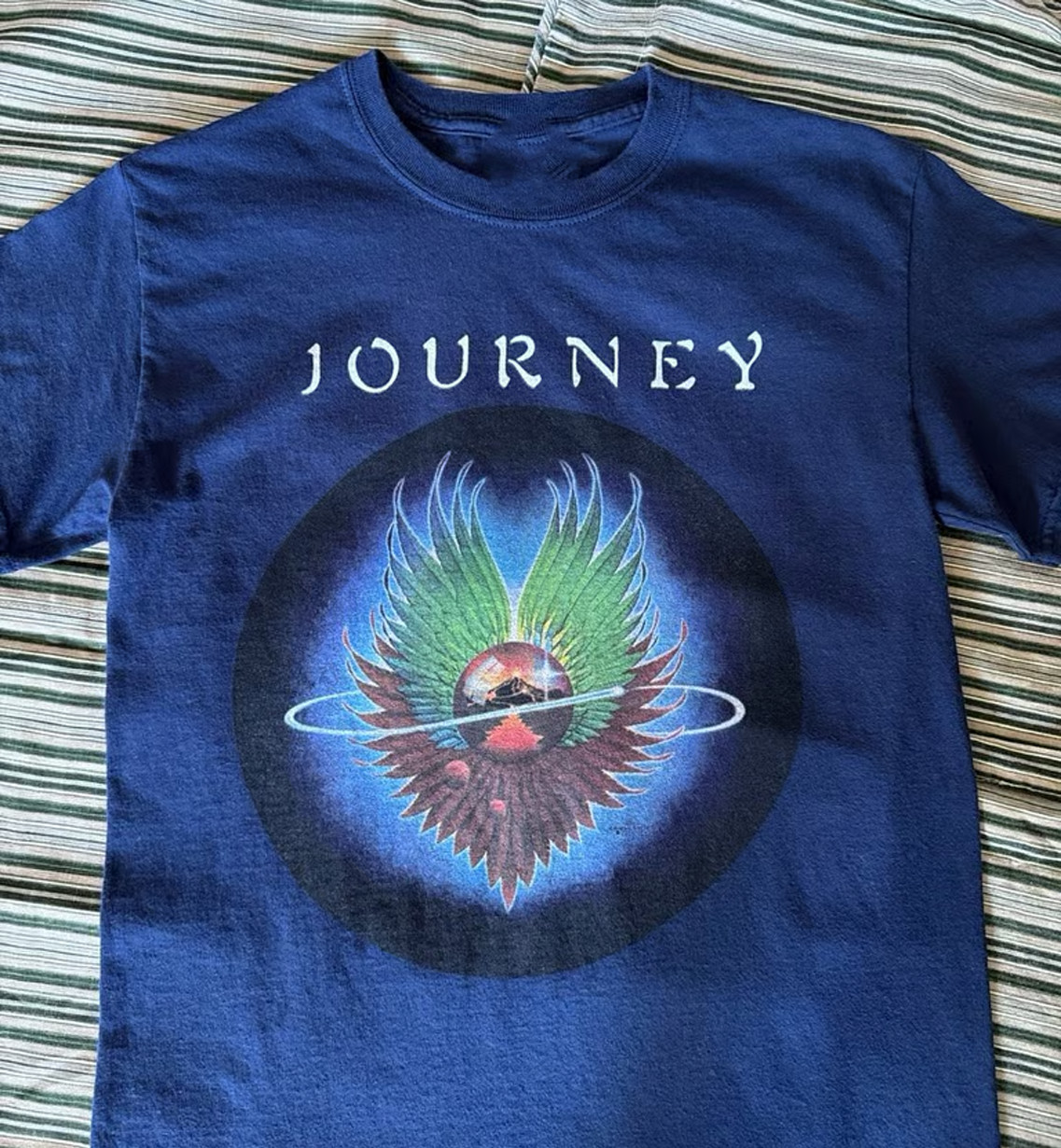 Navy Blue Journey band Rare COllection S-5XL Unisex Shirt TR875