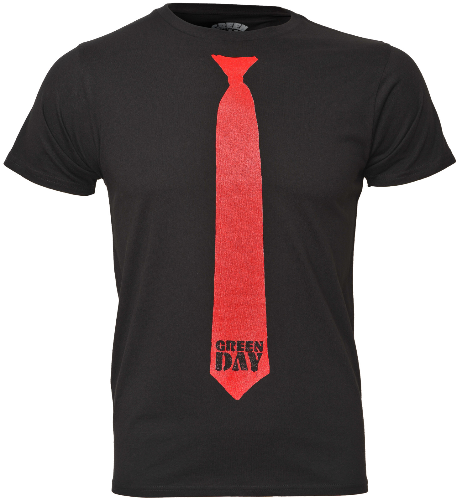 Green Day T Shirt Tie Official Logo New Punk Band S – 2XL