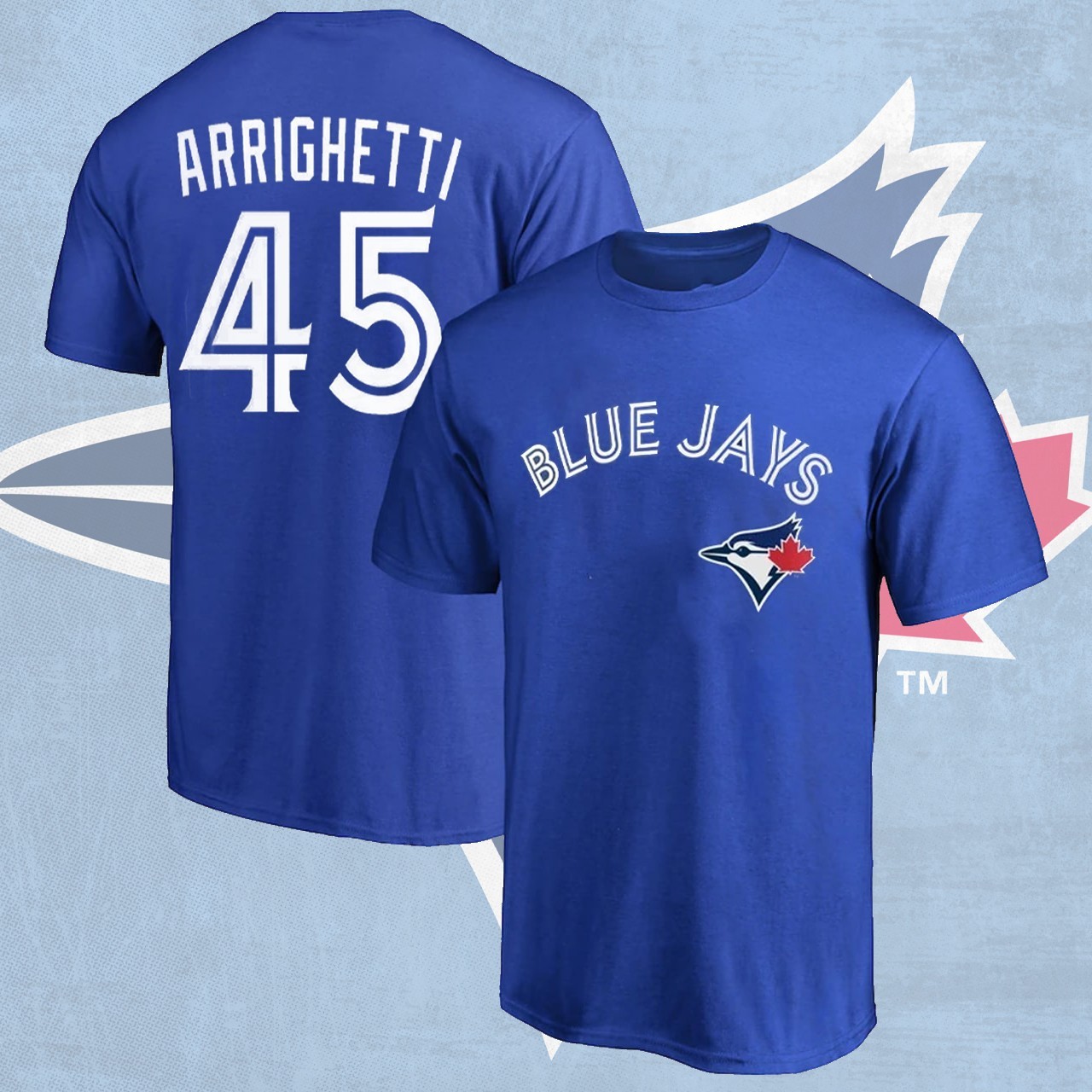 HOT ITEM – Welcome Spencer Arighetti #45 Toronto Team Name & Number For Fans
