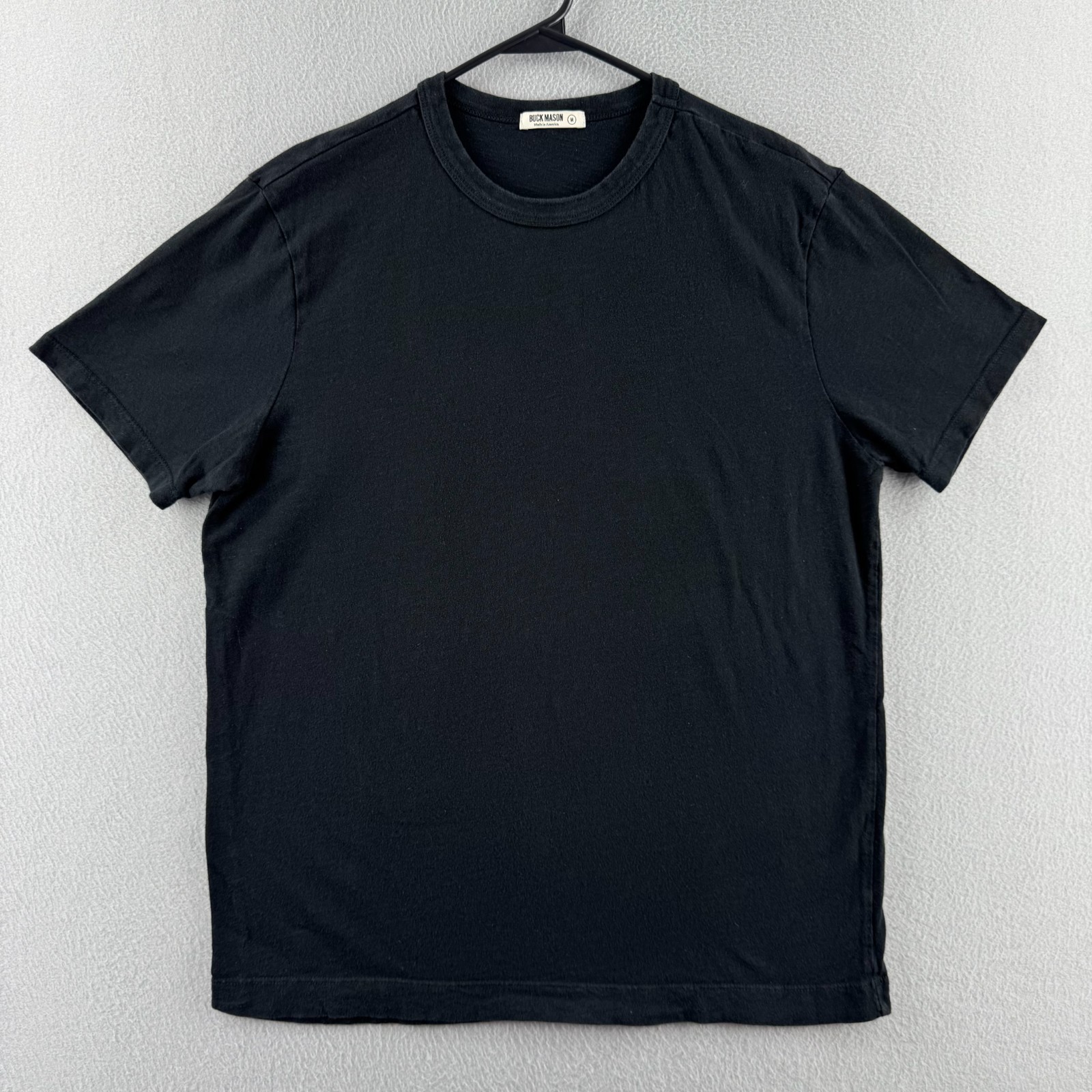 Buck Mason T Shirt Mens Medium Cotton Crewneck Tee Retro Made in USA