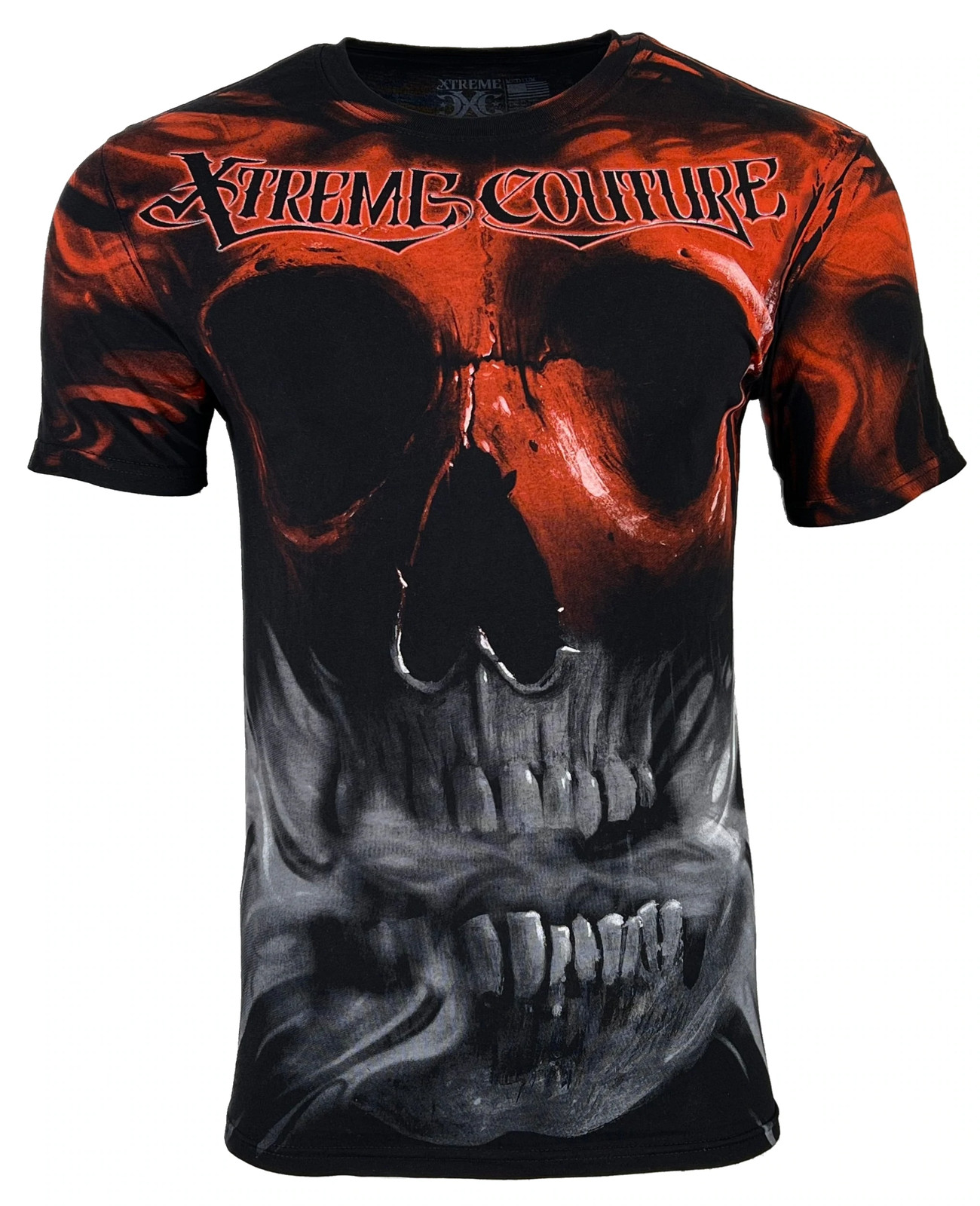 Xtreme Couture by Affliction Men’s T-Shirt T-Shirt BLACK LAGOON Biker MMA
