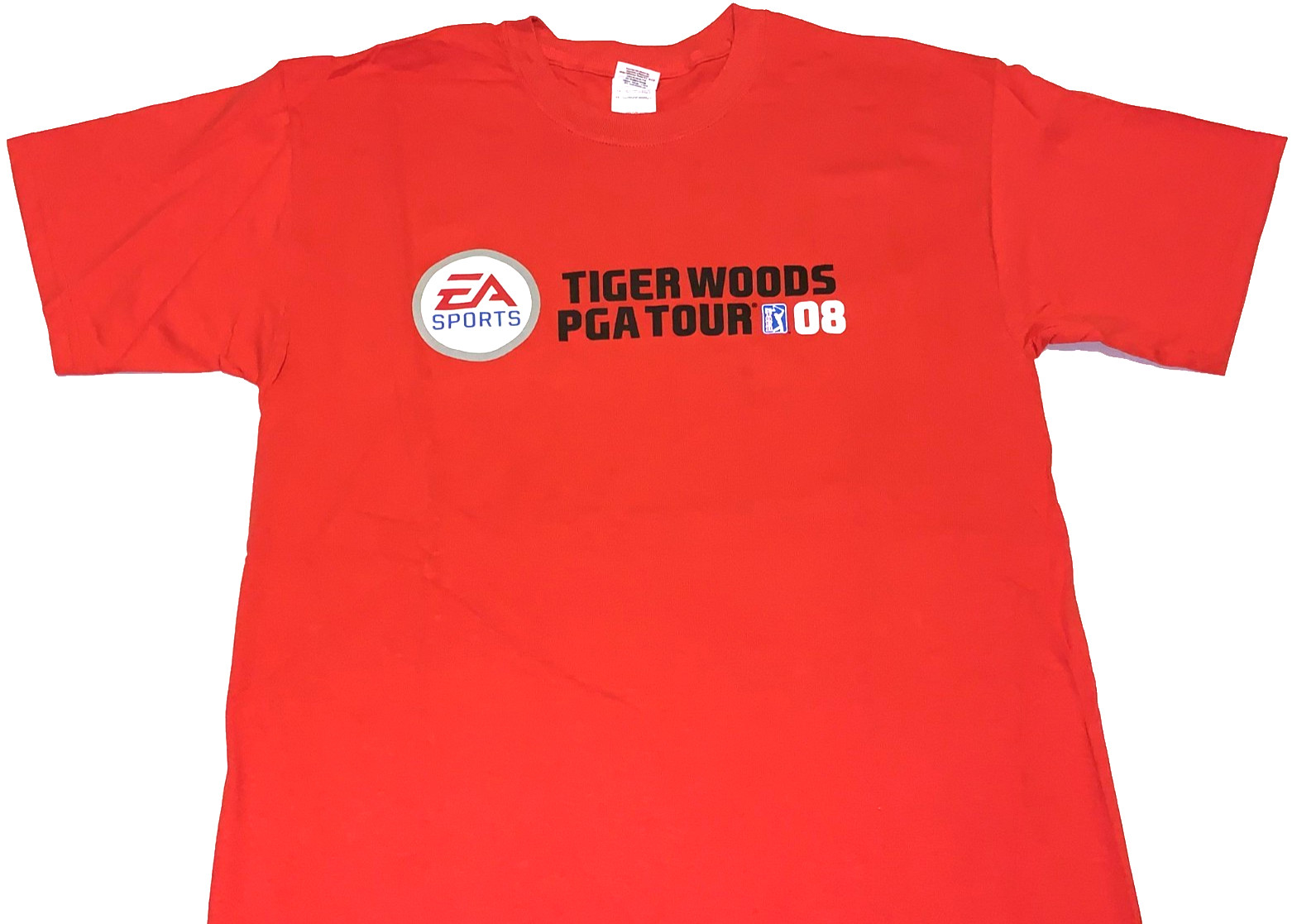 Rare! Vintage 2008 Tiger Woods PGA Tour 08 Golf EA Sports T-Shirt New! LARGE