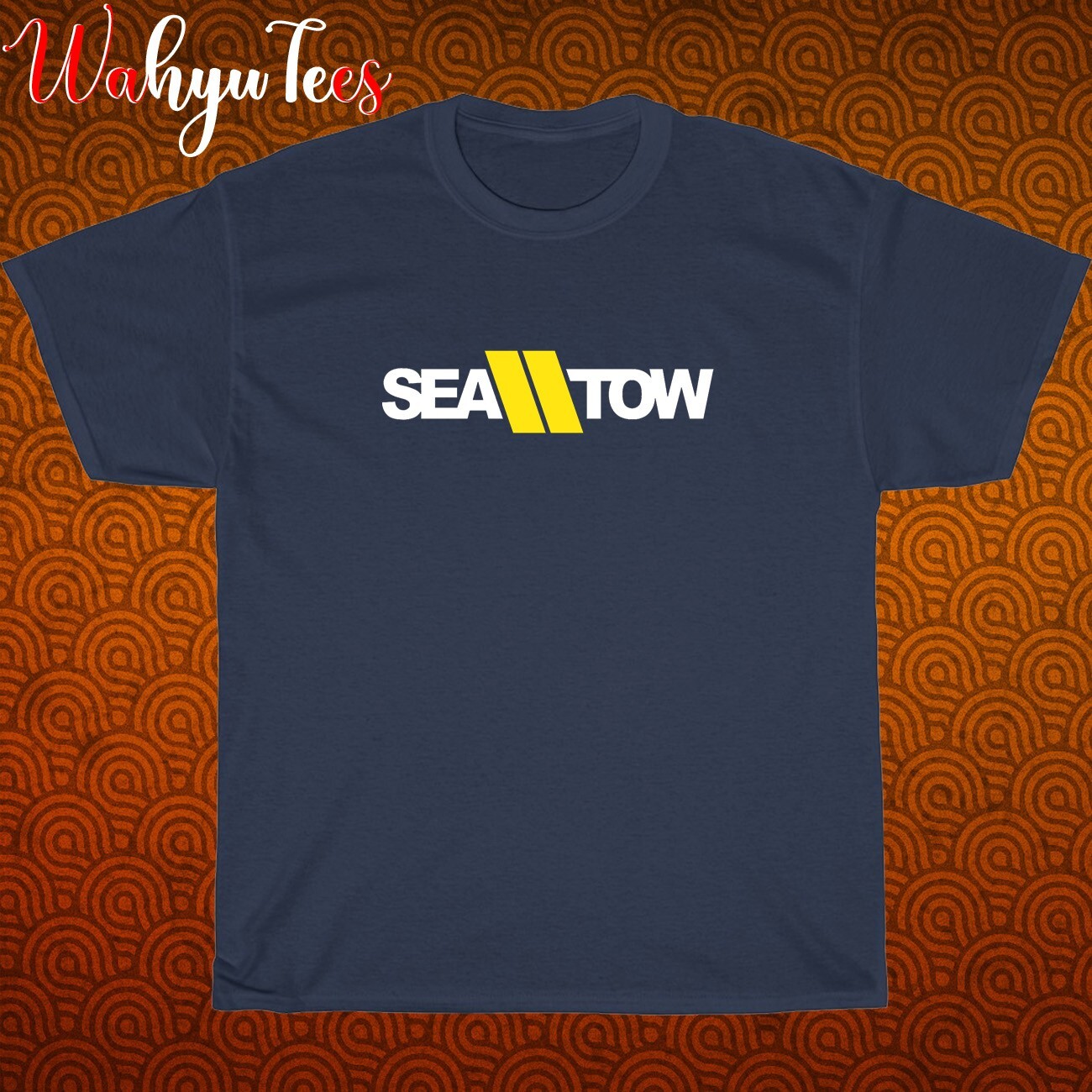 Sea Tow Boat Towing Boats Logo Black/Grey/Navy/White Size S-5XL Unisex T-Shirt