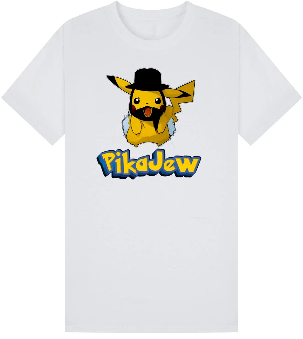 Jew T-Shirt Men Women Unisex Pika Top S-4XL