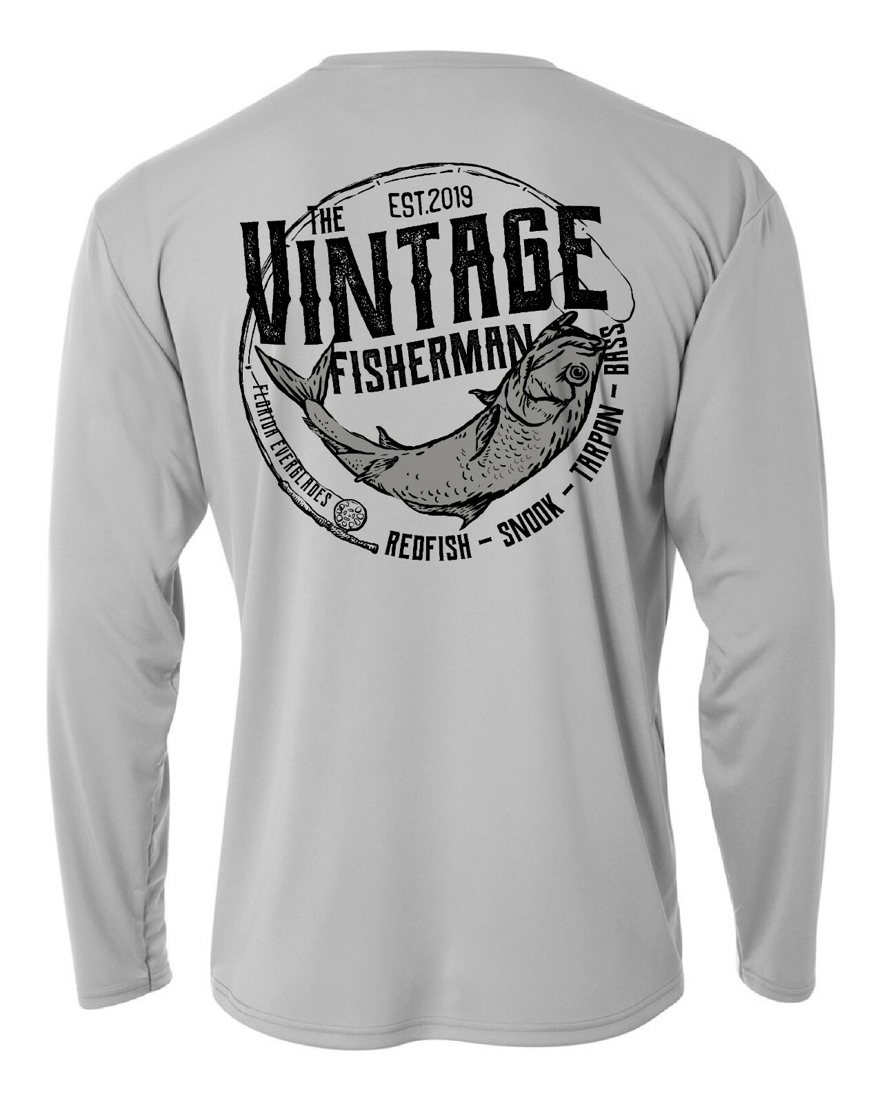 Microfiber Moisture Wicking Long Sleeve Fishing Shirt
