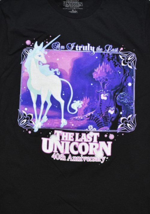 The Last Unicorn 40th Anniversary I Am Truly The Last Mens Shirt New Medium