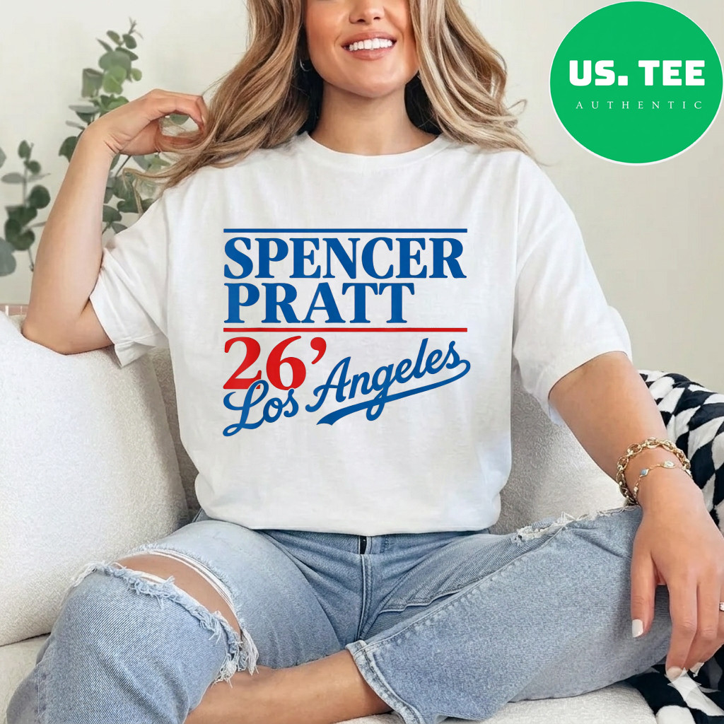 Spencer Pratt for LA Mayor California Vibes Design T-Shirt