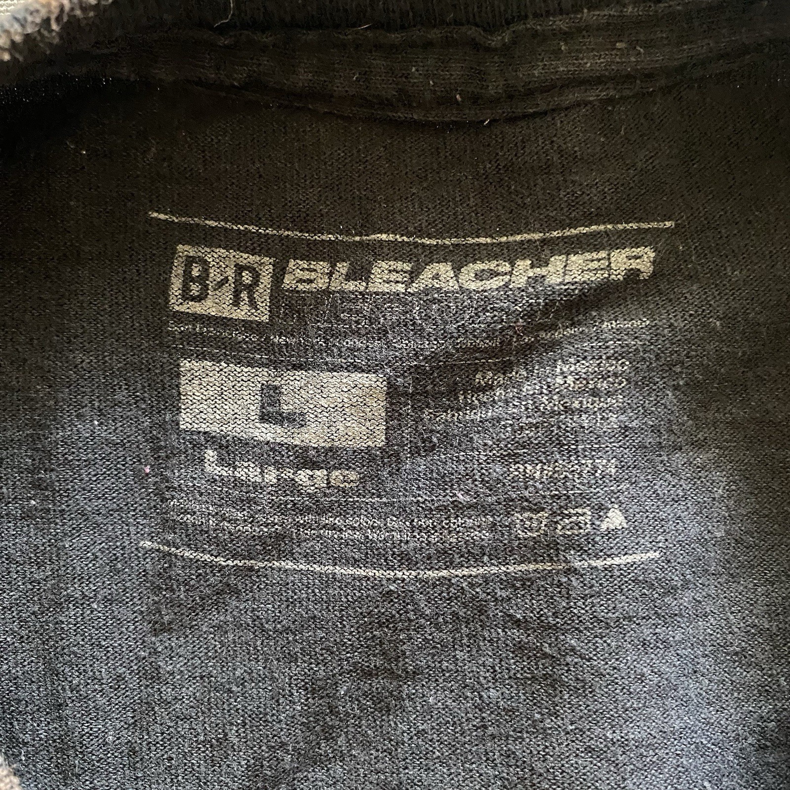Bleacher Report Mariano Rivera World Tour Long Sleeve Shirt Mens L Black Bleach
