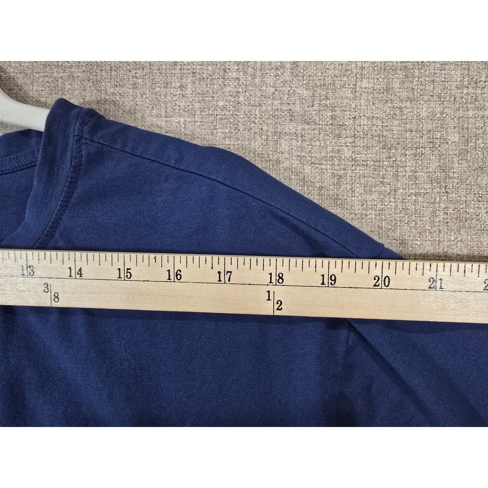 Scales Gear Mens 2XLNavy Blue Graphic Short Sleeve TShirt Cotton Spandex Stretch
