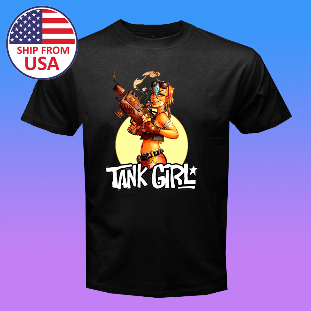 Tank Girl Charlie Don’t Surf Men’s Black T-Shirt Size S-5XL