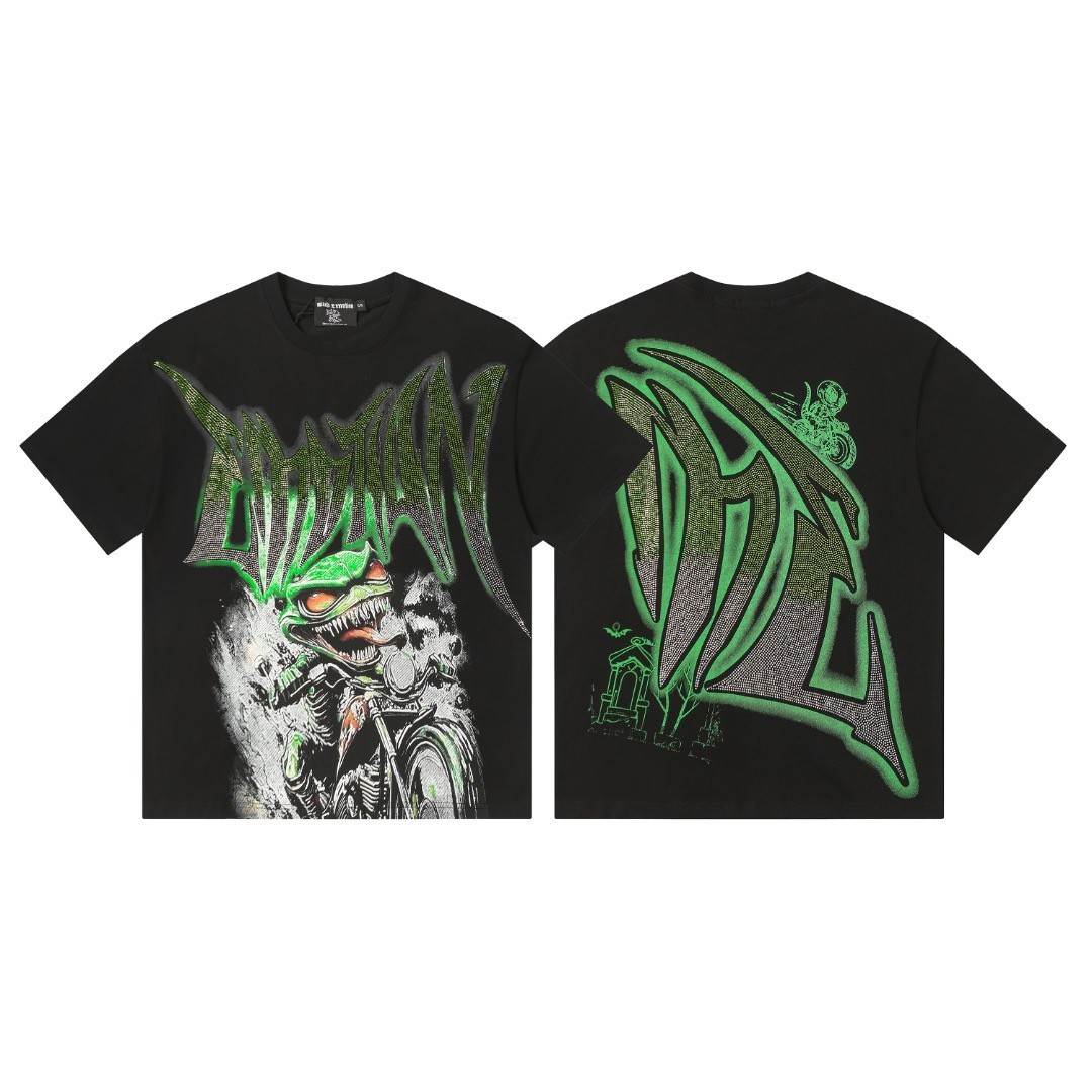 Mixed emotions tee shirt Black / White