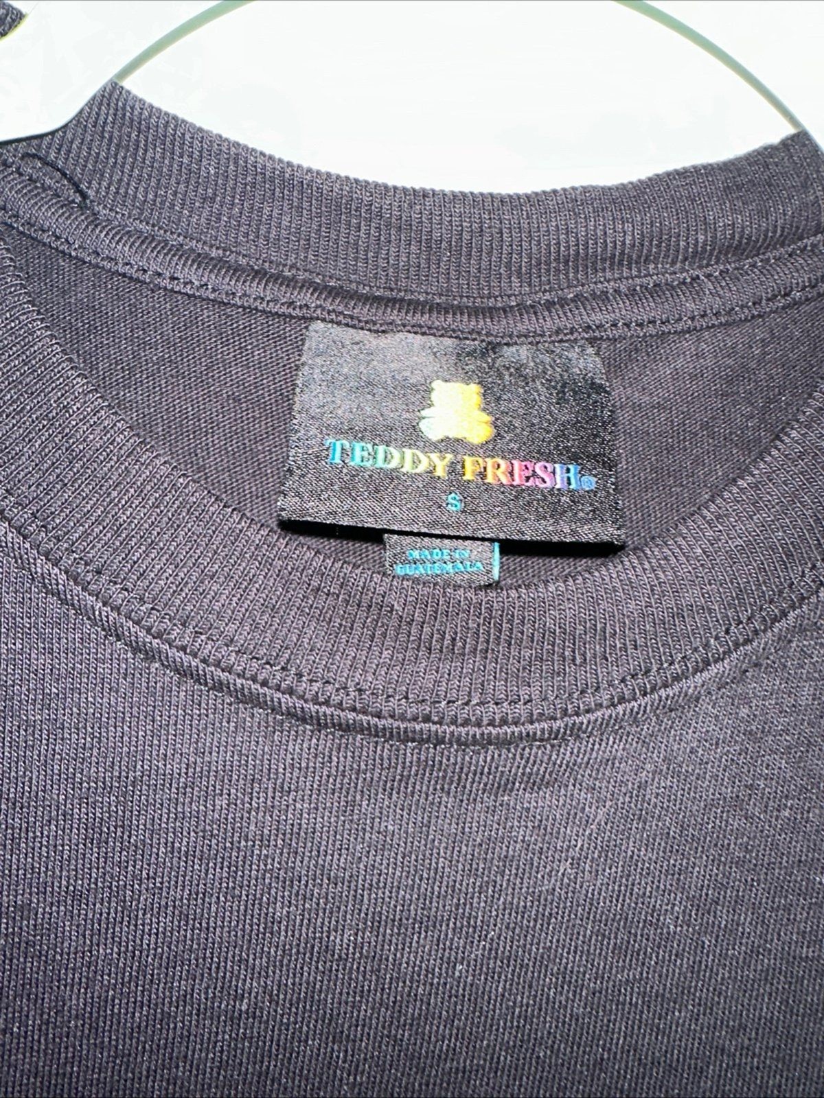 Teddy Fresh T Shirt Men’s Size S Black Short Sleeve Streetwear Pocket Tee