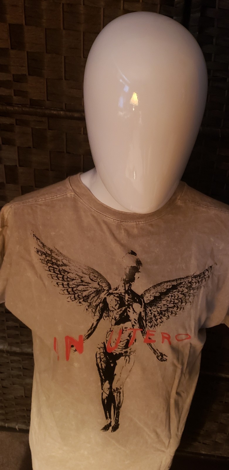 Nirvana T Shirts Size Large New! In Utero ! Kurt Cobain.Buyer GetsBoth! SEE PICS