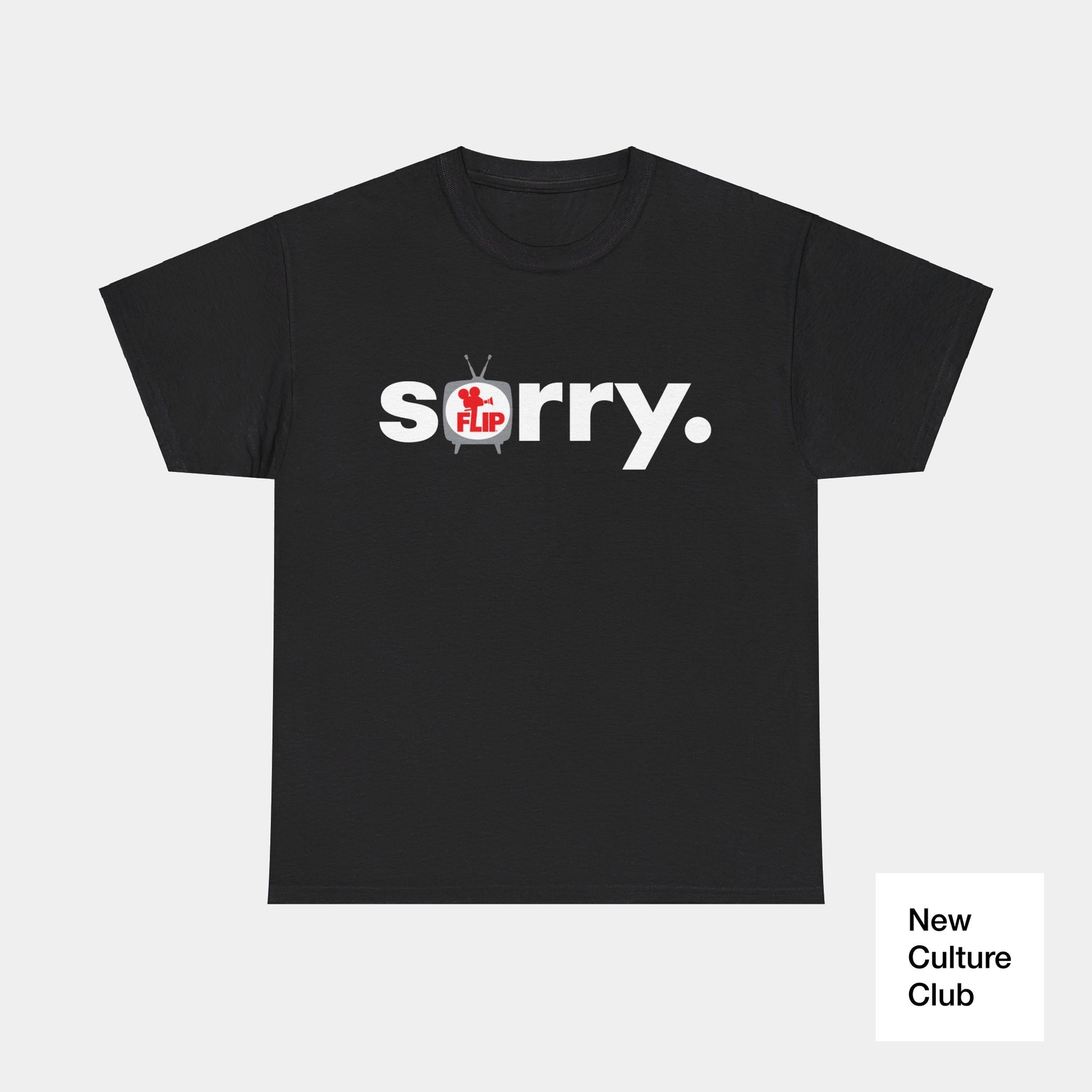 Flip Sorry Skateboards Skate Classic Video 90s Premium Design T Shirt Colors
