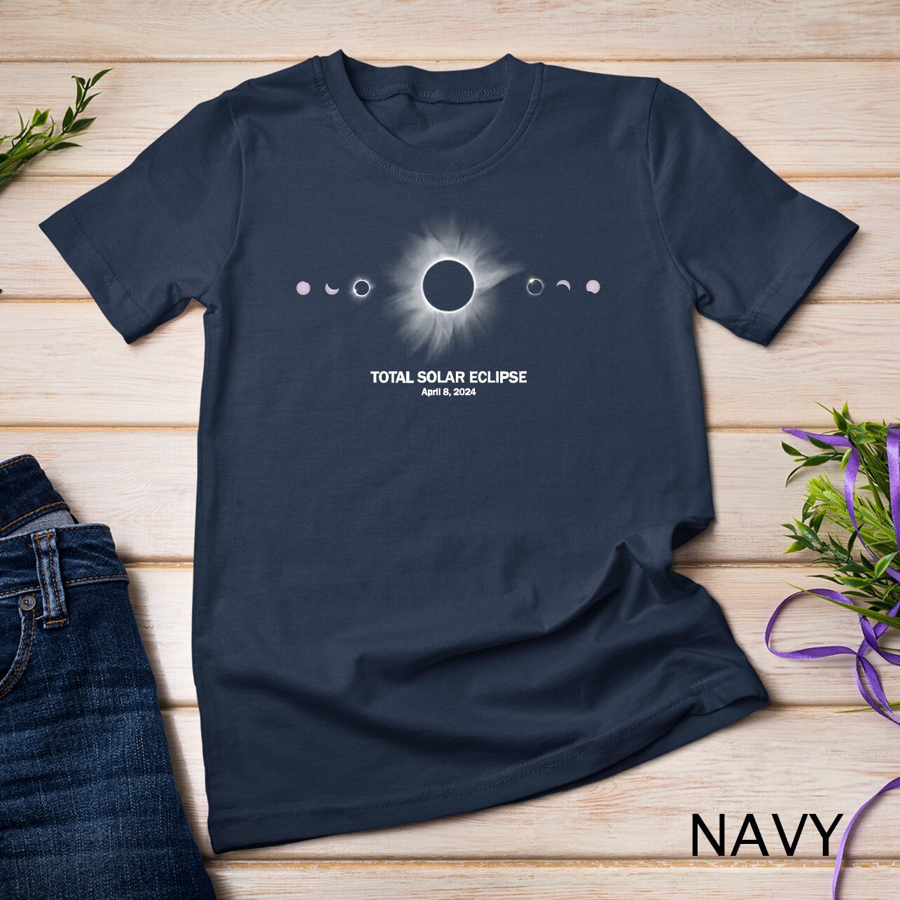 Solar Eclipse Shirt 2024 Total Eclipse T-Shirt Unisex T-shirt