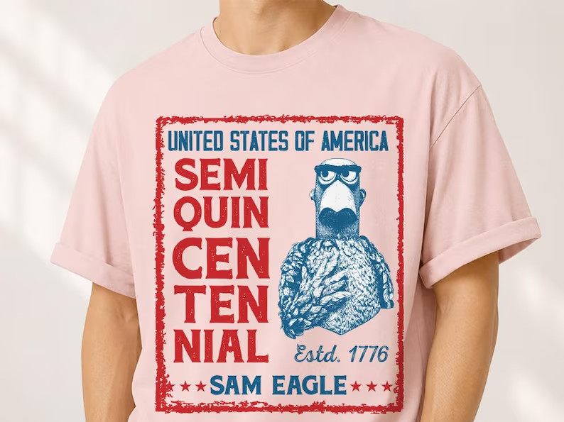 United States of Semiquincentennial Sam Shirt, Retro 250th Anniversary T-Shirt