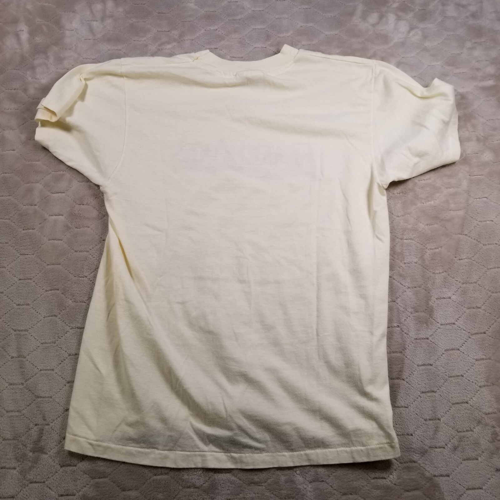 VTG 80s Hanes Flakey Jakes Food Shirt Sz Md Natural Color See Pics Single Stitch