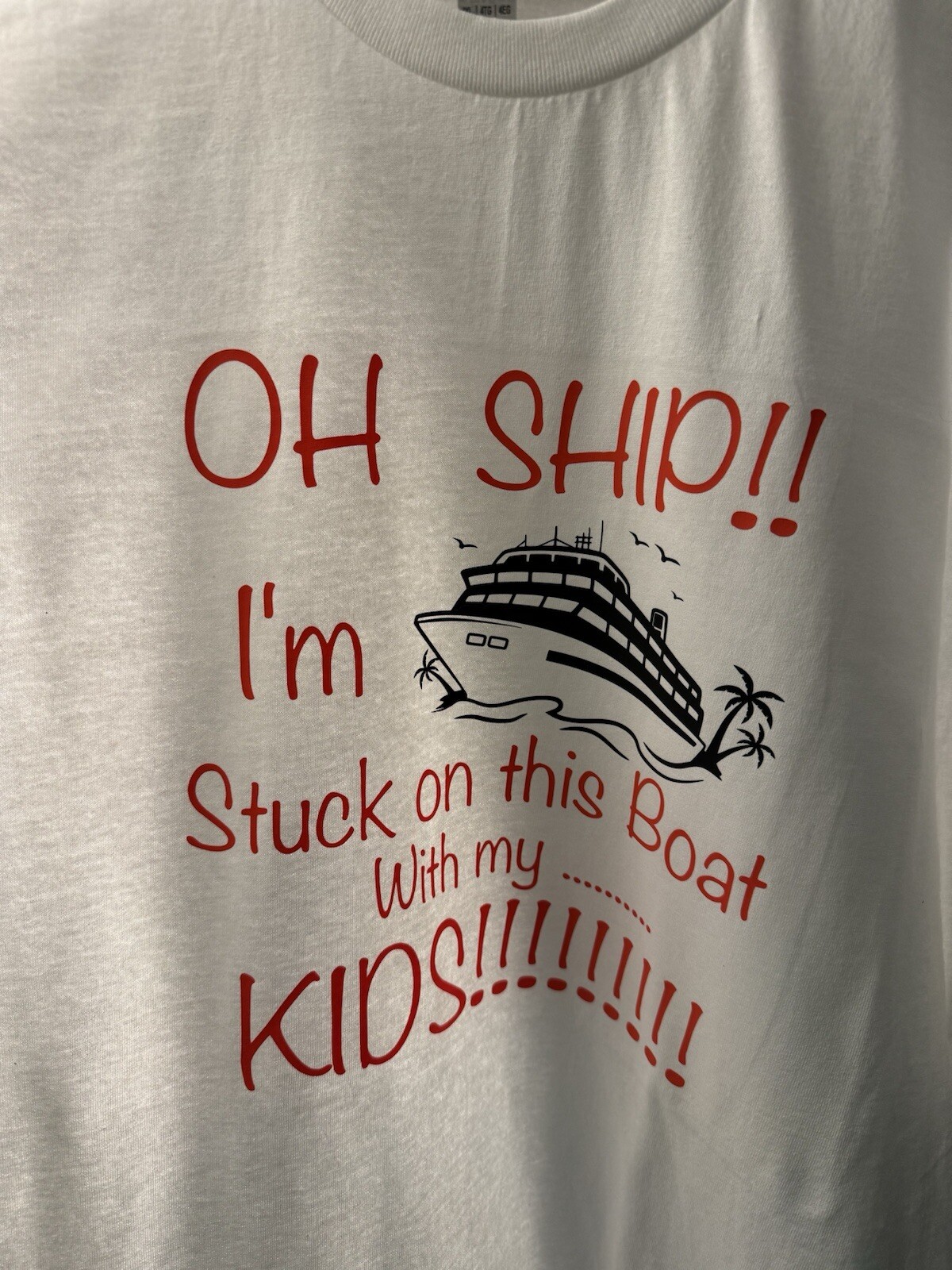 Custom Vacation T-shirts Small To 4XL
