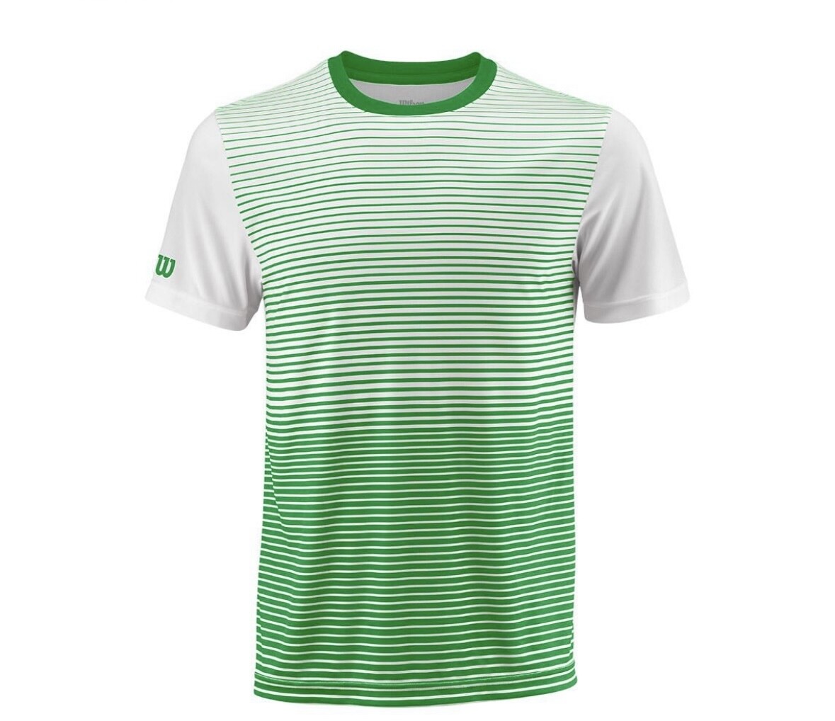 Wilson Men’s stripped T-Shirts,Performance Tee, Team Crew Neck, 6 Colors, Active