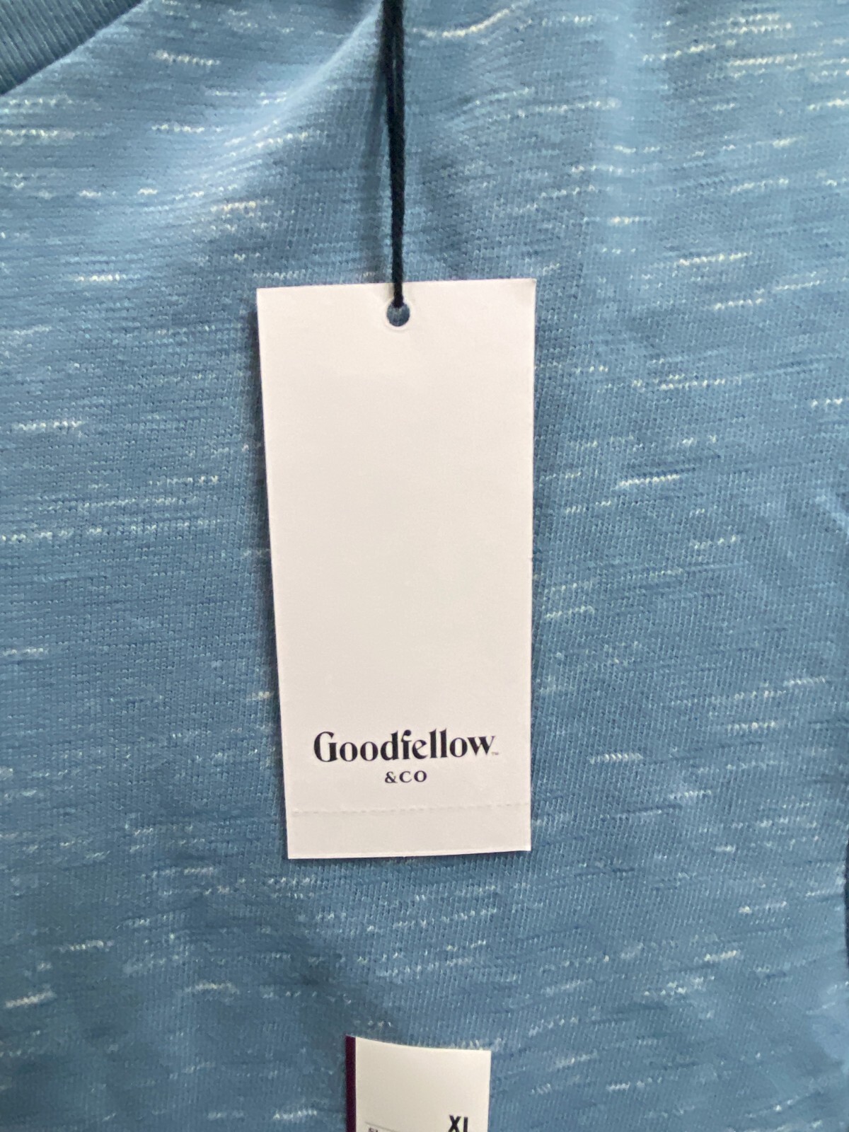 Goodfellow & Co Mens Standard Short Sleeve Novelty T-Shirt – Friendship Blue xl